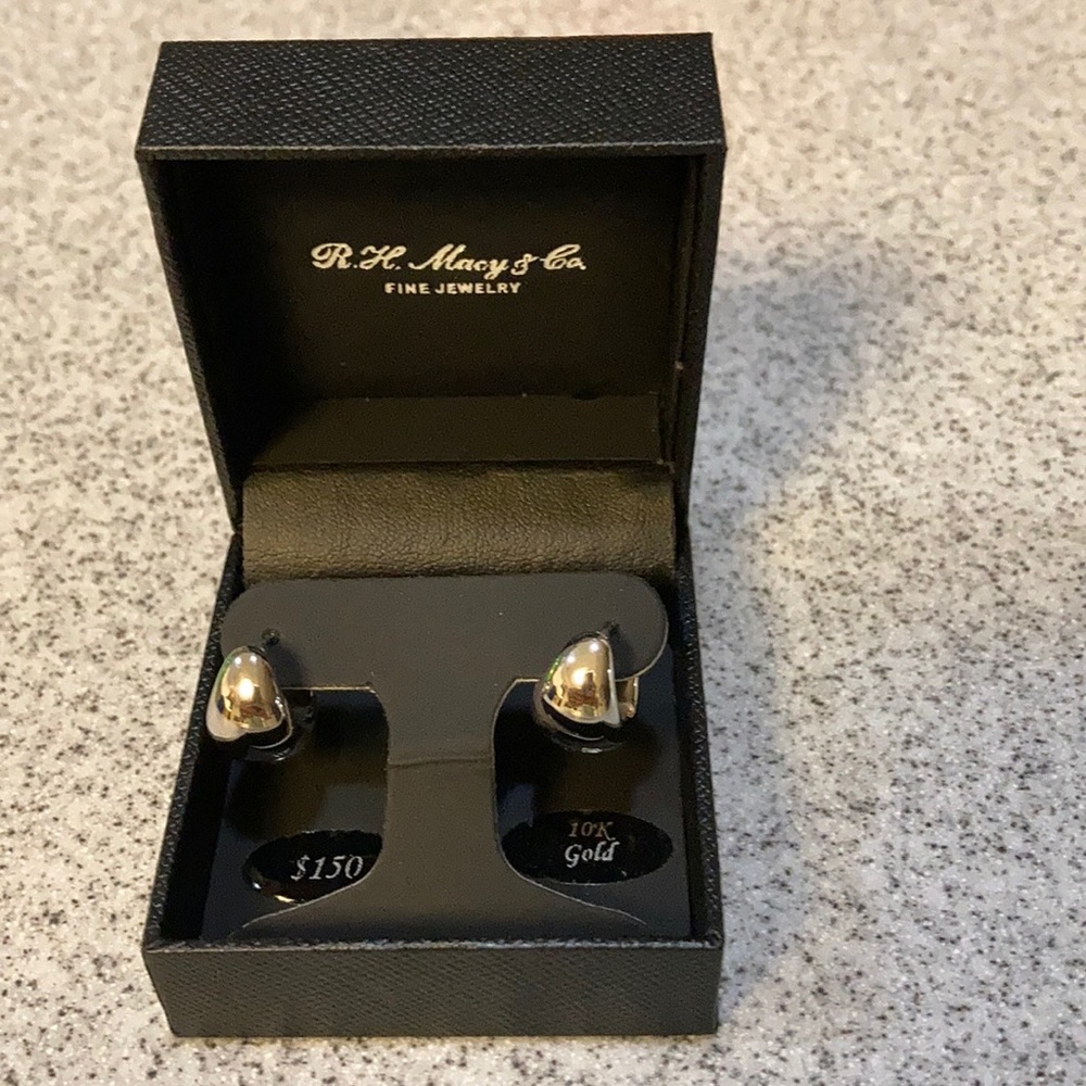 White Gold Earrings